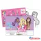 Barbie Paints A/4 spirál vázlatfüzet 40 lapos matricával