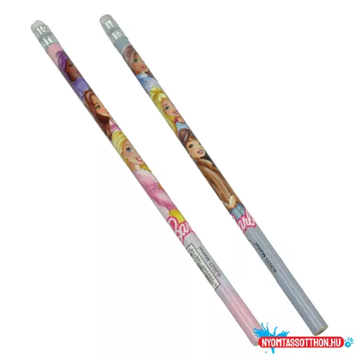 Barbie Paints HB grafit ceruza radír véggel