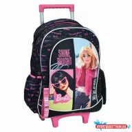 Barbie Shine Bright gurulós iskolatáska, táska 46 cm