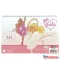 Barbie Ballerina A/4 spirál vázlatfüzet, 30 lapos