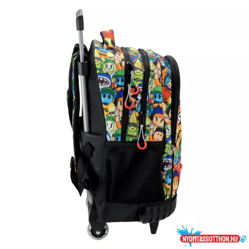 Stumble Guys Race prémium gurulós iskolatáska, táska 42 cm