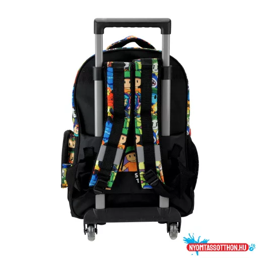 Stumble Guys Race prémium gurulós iskolatáska, táska 42 cm