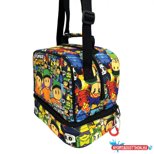 Stumble Guys Race thermo uzsonnás táska 21 cm
