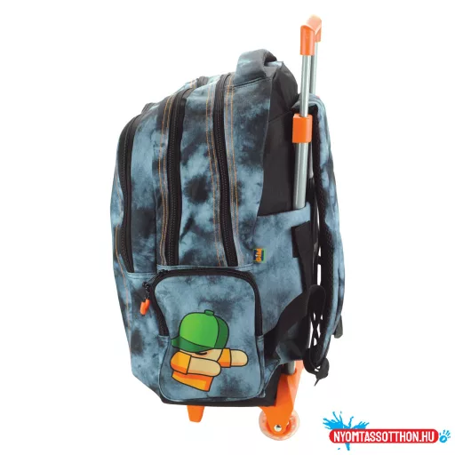 Stumble Guys Hat gurulós iskolatáska, táska 46 cm