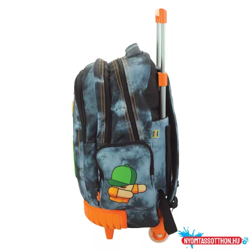Stumble Guys Hat prémium gurulós iskolatáska, táska 42 cm
