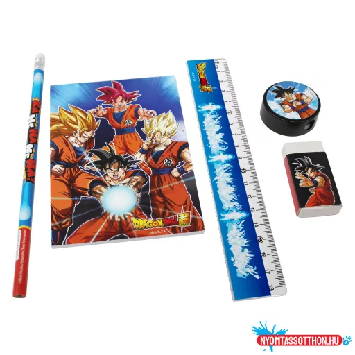 Dragon Ball Kamehame írószer szett 5 db-os