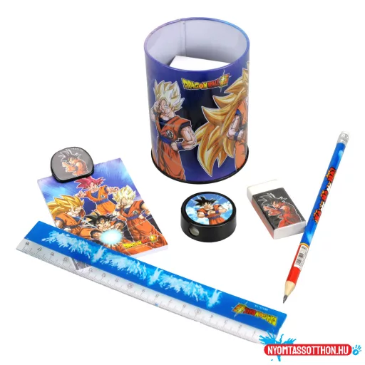 Dragon Ball Kamehame írószer szett 7 db-os