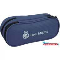 Real Madrid Blue 2 rekeszes tolltartó 23 cm