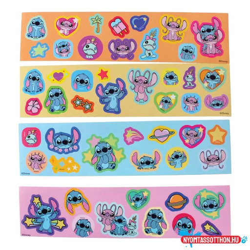 Disney Lilo és Stitch, A csillagkutya Universe matricás album 50 db matricával