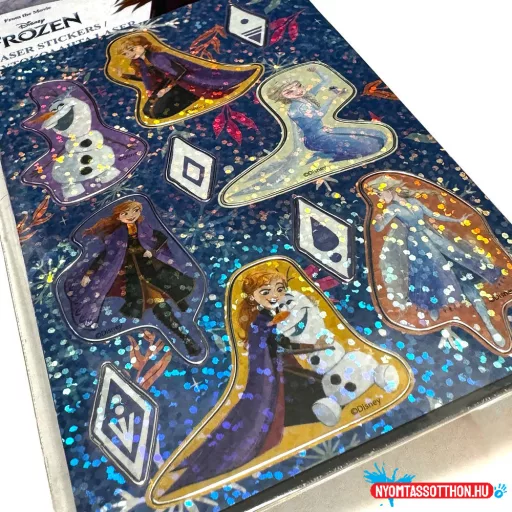 Disney Jégvarázs Glamor hologrammos matrica szett