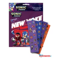 Sonic a sündisznó New Yoke matricás album 50 db matricával