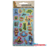 Minecraft Blocks hologrammos matrica szett