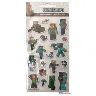 Minecraft Pixel Pals pufi szivacs matrica szett