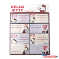 Hello Kitty Apple füzetcímke 16 db-os