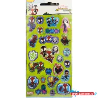 Pókember Spidey Dino Webs hologrammos matrica szett