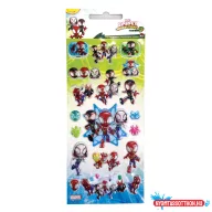 Pókember Spidey bubble matrica