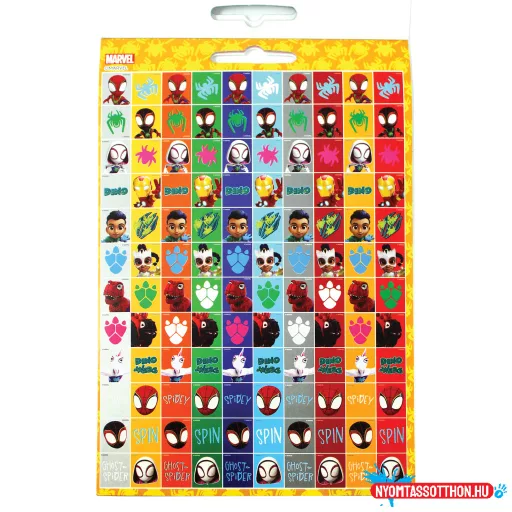 Pókember Spidey Dino-Webs 600 darabos matrica szett