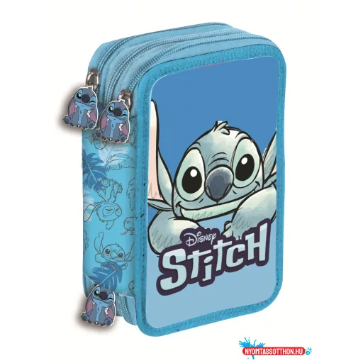 Disney Lilo és Stitch, A csillagkutya Smile tolltartó töltött 3 emeletes