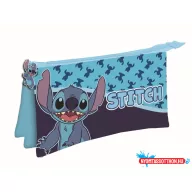 Disney Lilo és Stitch, A csillagkutya Abstract 3 rekeszes tolltartó 22 cm