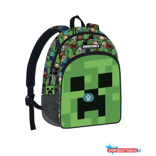 Minecraft Face iskolatáska, táska 40 cm
