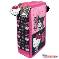 Hello Kitty & Kuromi tolltartó töltött 3 emeletes