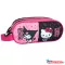 Hello Kitty & Kuromi 2 rekeszes tolltartó 23 cm