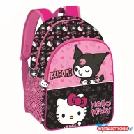 Hello Kitty & Kuromi iskolatáska, táska 40 cm