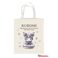 Hello Kitty Kuromi Diamond vászontáska, bevásárlótáska 44 cm