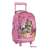 Disney Hercegnők Blossom prémium gurulós iskolatáska, táska 44 cm