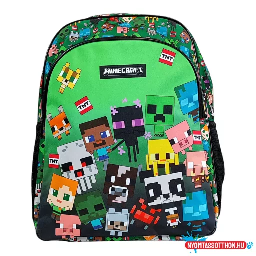 Minecraft Characters iskolatáska, táska 40 cm