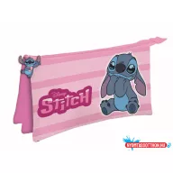 Disney Lilo és Stitch, A csillagkutya Lovely 3 rekeszes tolltartó 22 cm