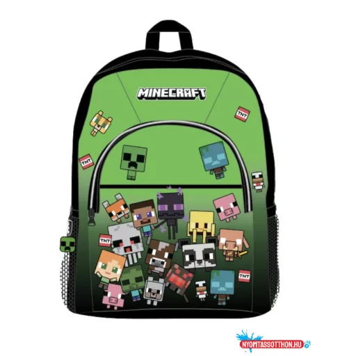 Minecraft Characters iskolatáska, táska 42 cm