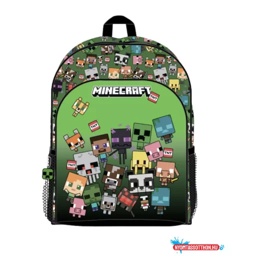 Minecraft Lot of Characters iskolatáska, táska 40 cm