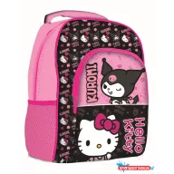 Hello Kitty & Kuromi Pink iskolatáska, táska 40 cm