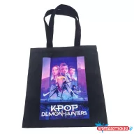 K-pop Démonvadászok Neon Warriors shopping bag, bevásárlótáska 41 cm