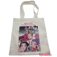 K-pop Démonvadászok Comics shopping bag, bevásárlótáska 41 cm