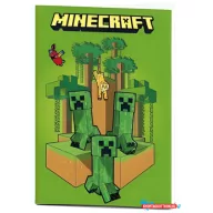Minecraft Creepers A5 kockás füzet