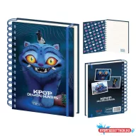 K-pop Démonvadászok Derpy 3D  spirál notesz, vonalas füzet A5