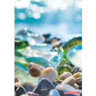 Természet Sea Glass A/4 gumis mappa