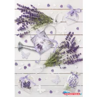 Levendula Rustic A/4 gumis mappa
