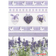 Levendula Butterfly Purple A/4 gumis mappa