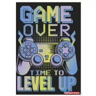 Gamer Level Up A/4 gumis mappa