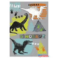 Dinoszaurusz Rawr A/4 gumis mappa