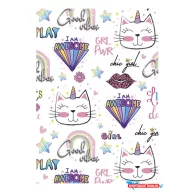 Cicás Chic Girl A/4 gumis mappa