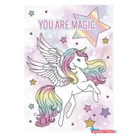 Unikornis You are Magic A/4 gumis mappa