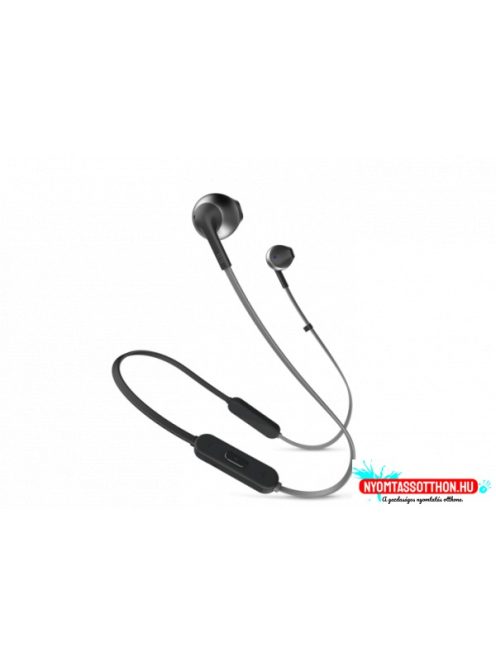 JBL T205 BT fülhallgató (fekete)