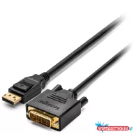 Kensington DisplayPort - DVI-D 1.8m átalakító kábel