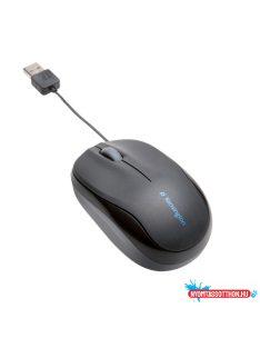   Kensington ProFit vezetékes optikai egér kompakt méretben, visszahúzható vezeték