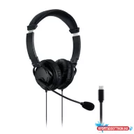 Kensington Mikrofonos fejhallgató USB-C csatlakozóval HiFi