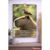 2026 Kapibara – Vicces fali naptár (A4)